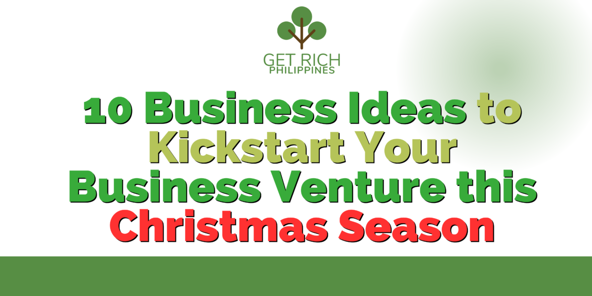 10 Business Ideas to Kickstart Your Venture this Christmas Season